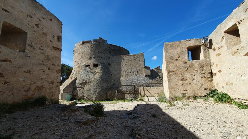 Le fort Sainte Agathe à l'île de Porquerolles